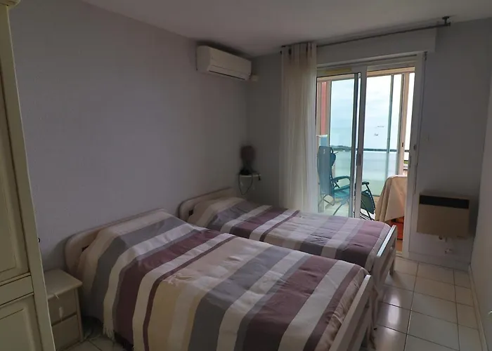 3 Pieces En Bord De Mer Avec Wifi Et Garage Prive - Fr-1-472A-203 公寓 塞特港